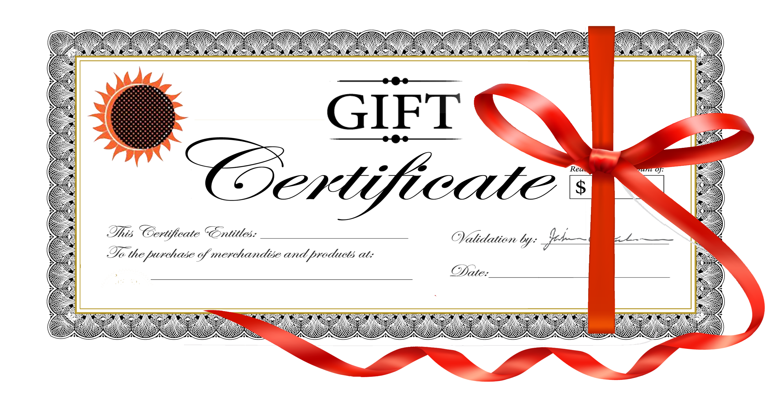 Free Template For Gift Certificate